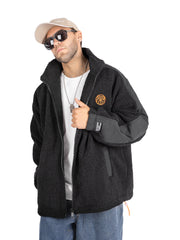 Oversized jacket Casual Baggy Pure Wool