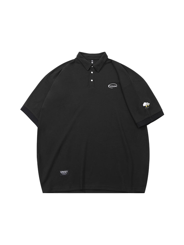 Polo Shirt Baggy Comfortable Oversized